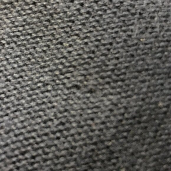 Y2K Navy 100% Cotton Crochet Mockneck Sweater - Picture 6 of 15